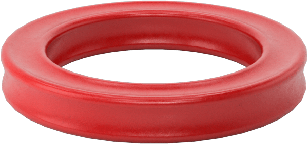 X Profilli Yüksek Sıcaklık Silikon O-Ring, 3/32 Kesirli Genişlik, Dash Numarası 112