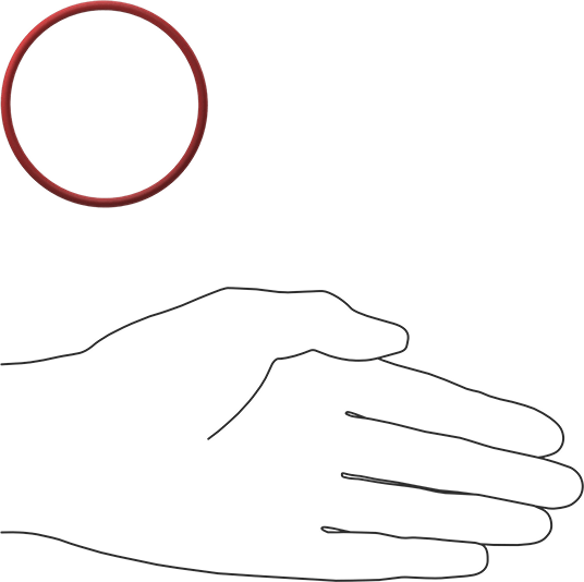 Yüksek Sıcaklık Yumuşak Silikon O-Ring, Düz Dişli Bağlantılar İçin, Dash Numarası 932