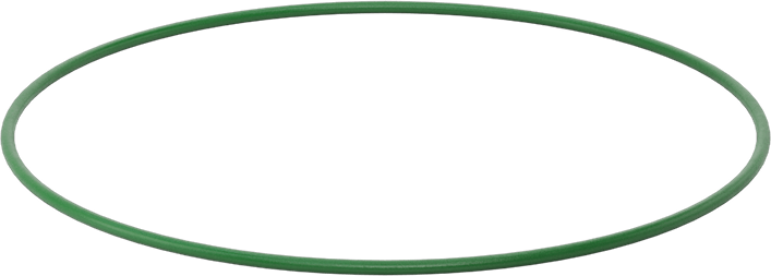 Hava Koşullarına ve Yağa Dayanıklı HNBR O-Rings, 3/32 Kesirli Genişlik, Dash Numarası 162