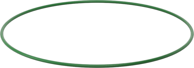 Hava Koşullarına ve Yağa Dayanıklı HNBR O-Rings, 3/32 Kesirli Genişlik, Dash Numarası 165