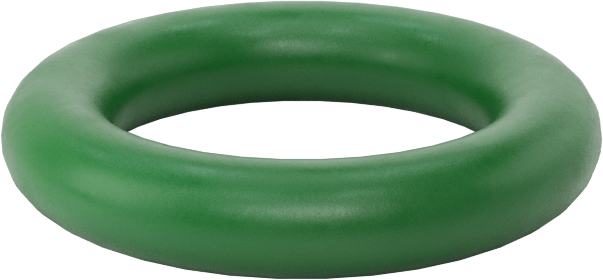 Hava Koşullarına ve Yağa Dayanıklı HNBR O-Rings, 1/8 Kesirli Genişlik, Dash Numarası 206