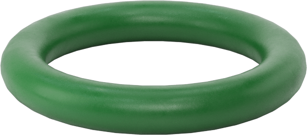 Hava Koşullarına ve Yağa Dayanıklı HNBR O-Rings, 1/8 Kesirli Genişlik, Dash Numarası 209