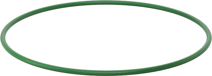 Hava Koşullarına ve Yağa Dayanıklı HNBR O-Rings, 1/8 Kesirli Genişlik, Dash Numarası 256