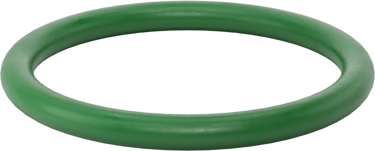 Hava Koşullarına ve Yağa Dayanıklı HNBR O-Rings, 3/16 Kesirli Genişlik, Dash Numarası 329