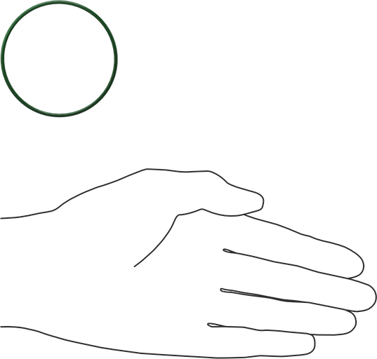 Hava Koşullarına ve Yağa Dayanıklı HNBR O-Rings, 1/16 Kesirli Genişlik, Dash Numarası 034