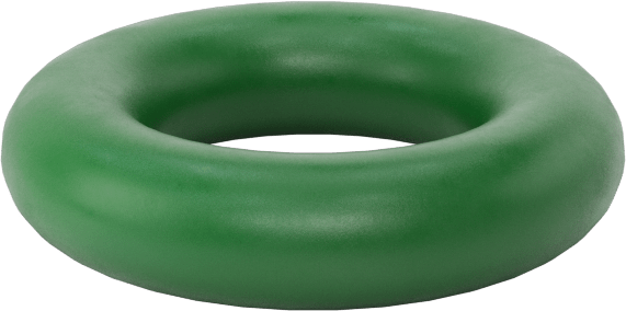 Hava Koşullarına ve Yağa Dayanıklı HNBR O-Rings, 3/32 Kesirli Genişlik, Dash Numarası 108