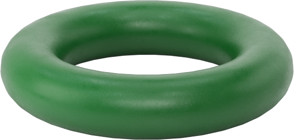 Hava Koşullarına ve Yağa Dayanıklı HNBR O-Rings, 3/32 Kesirli Genişlik, Dash Numarası 109