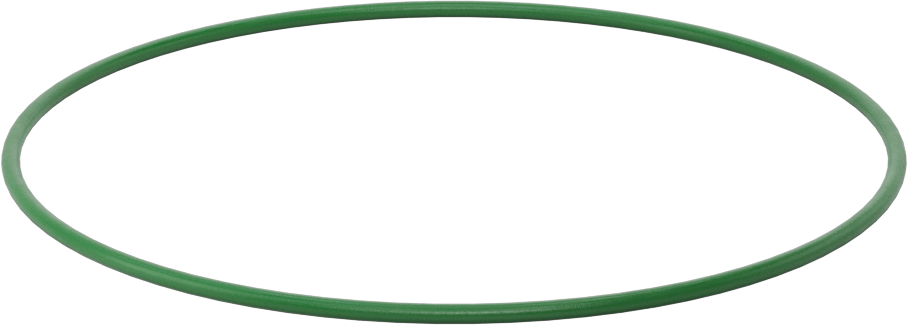 Hava Koşullarına ve Yağa Dayanıklı HNBR O-Rings, 3/32 Kesirli Genişlik, Dash Numarası 159