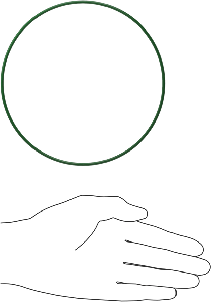 Hava Koşullarına ve Yağa Dayanıklı HNBR O-Rings, 3/32 Kesirli Genişlik, Dash Numarası 161