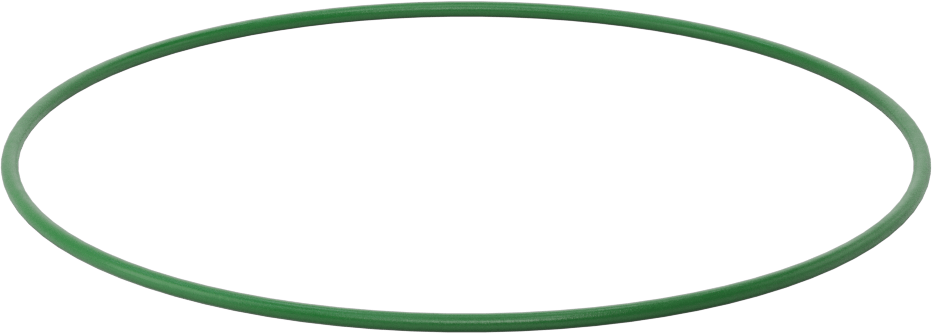 Hava Koşullarına ve Yağa Dayanıklı HNBR O-Rings, 3/32 Kesirli Genişlik, Dash Numarası 161