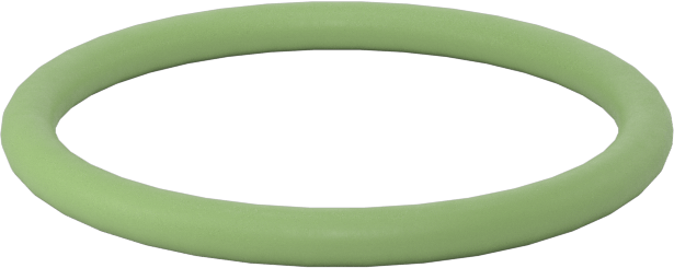 Kolay Montajlı Yağa Dayanıklı Buna-N O-Rings, PTFE Coated, 1/16 Kesirli Genişlik, Dash Numarası 018