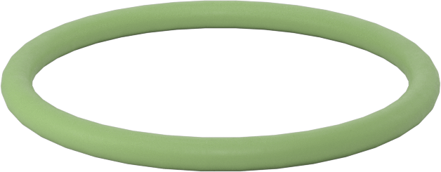 Kolay Montajlı Yağa Dayanıklı Buna-N O-Rings, PTFE Coated, 1/16 Kesirli Genişlik, Dash Numarası 020