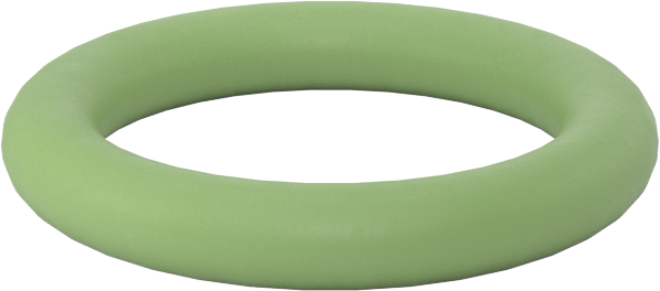 Kolay Montajlı Yağa Dayanıklı Buna-N O-Rings, PTFE Coated, 3/32 Kesirli Genişlik, Dash Numarası 112