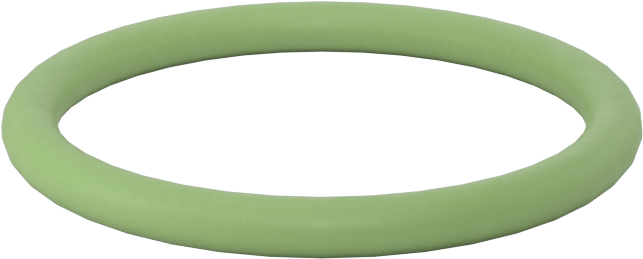 Kolay Montajlı Yağa Dayanıklı Buna-N O-Rings, PTFE Coated, 3/32 Kesirli Genişlik, Dash Numarası 120