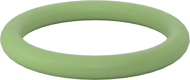 Kolay Montajlı Yağa Dayanıklı Buna-N O-Rings, PTFE Coated, 1/8 Kesirli Genişlik, Dash No. 213