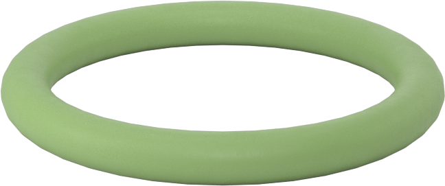 Kolay Montajlı Yağa Dayanıklı Buna-N O-Rings, PTFE Coated, 1/8 Kesirli Genişlik, Dash No. 214