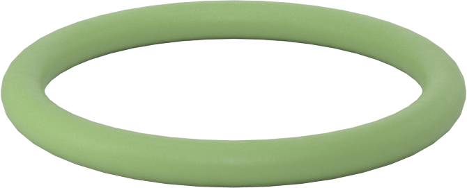 Kolay Montajlı Yağa Dayanıklı Buna-N O-Rings, PTFE Coated, 1/8 Kesirli Genişlik, Dash No. 218