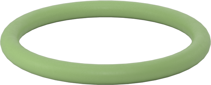 Kolay Montajlı Yağa Dayanıklı Buna-N O-Rings, PTFE Coated, 1/8 Kesirli Genişlik, Dash No. 219