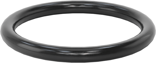 Kolay Montajlı Yağa Dayanıklı Buna-N O-Rings, Chlorine Treated, 1/16 Kesirli Genişlik, Dash No. 016