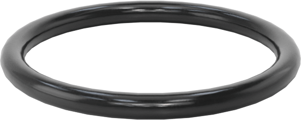 Kolay Montajlı Yağa Dayanıklı Buna-N O-Rings, Chlorine Treated, 1/16 Kesirli Genişlik, Dash No. 018