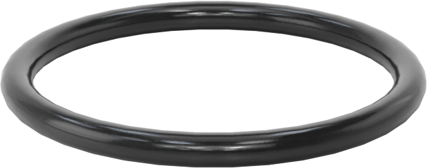 Kolay Montajlı Yağa Dayanıklı Buna-N O-Rings, Chlorine Treated, 1/16 Kesirli Genişlik, Dash No. 019