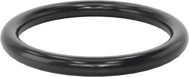 Kolay Montajlı Yağa Dayanıklı Buna-N O-Rings, Chlorine Treated, 3/32 Kesirli Genişlik, Dash No. 118