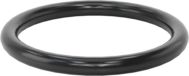 Kolay Montajlı Yağa Dayanıklı Buna-N O-Rings, Chlorine Treated, 3/32 Kesirli Genişlik, Dash No. 119