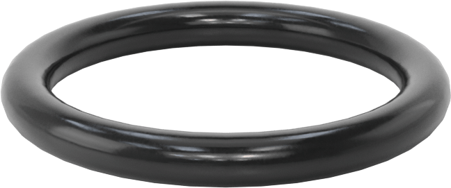 Kolay Montajlı Yağa Dayanıklı Buna-N O-Rings, Chlorine Treated, 1/8 Kesirli Genişlik, Dash No. 214