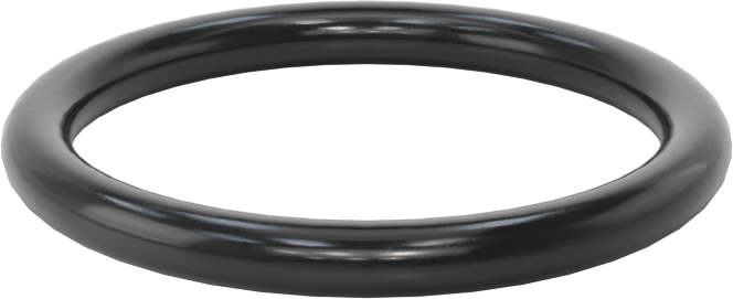 Kolay Montajlı Yağa Dayanıklı Buna-N O-Rings, Chlorine Treated, 1/8 Kesirli Genişlik, Dash No. 217