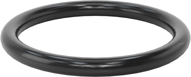 Kolay Montajlı Yağa Dayanıklı Buna-N O-Rings, Chlorine Treated, 1/8 Kesirli Genişlik, Dash No. 218