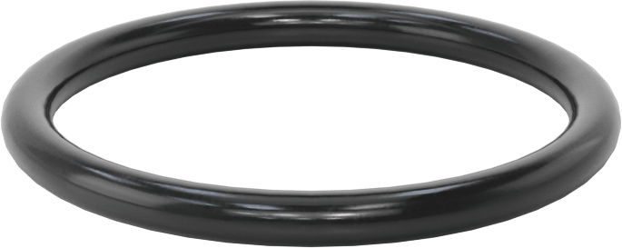 Kolay Montajlı Yağa Dayanıklı Buna-N O-Rings, Chlorine Treated, 1/8 Kesirli Genişlik, Dash No. 221