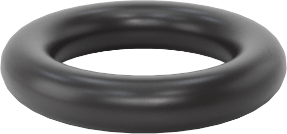 Ultra Kimyasala Dayanıklı FFKM 4079 O-Ring, 1/16 Kesirli Genişlik, Dash Numarası 010