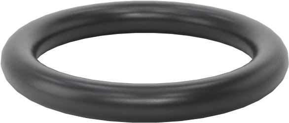 Ultra Kimyasala Dayanıklı FFKM 4079 O-Ring, 1/16 Kesirli Genişlik, Dash Numarası 013