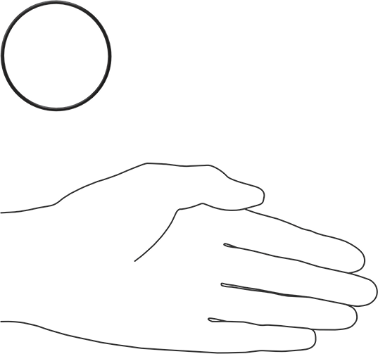 Ultra Kimyasala Dayanıklı FFKM 4079 O-Ring, 1/16 Kesirli Genişlik, Dash Numarası 033