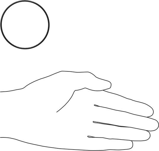 Ultra Kimyasala Dayanıklı FFKM 4079 O-Ring, 1/16 Kesirli Genişlik, Dash Numarası 034