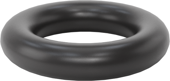 Ultra Kimyasala Dayanıklı FFKM 4079 O-Ring, 3/32 Kesirli Genişlik, Dash Numarası 109