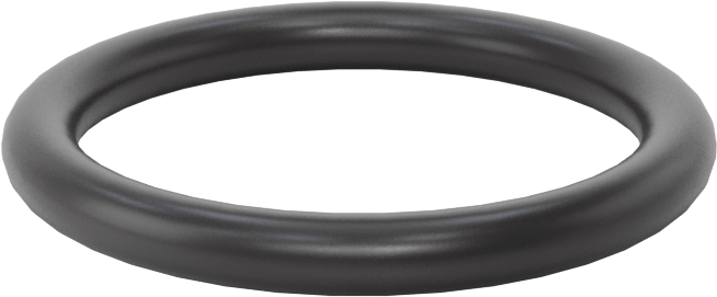 Ultra Kimyasala Dayanıklı FFKM 4079 O-Ring, 1/8 Kesirli Genişlik, Dash Numarası 215