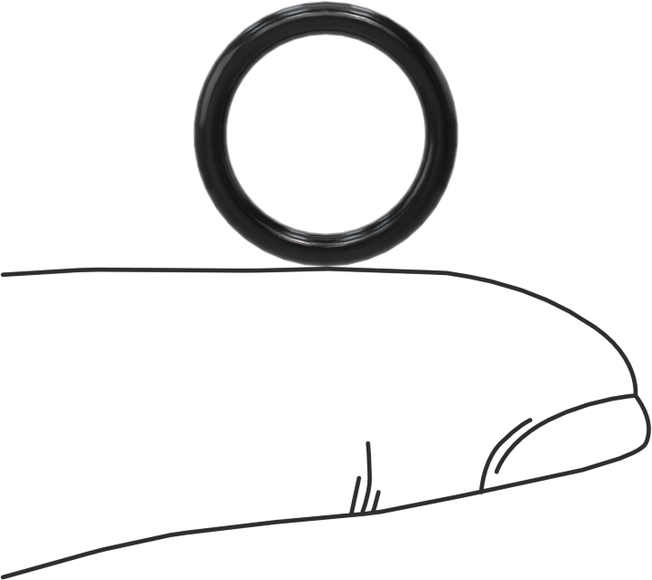 Ultra Kimyasala Dayanıklı FFKM 4079 O-Ring, Düz Dişli Bağlantılar İçin, Dash Numarası 906