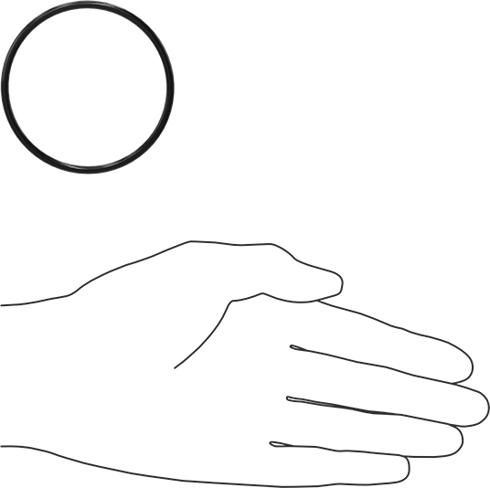 Ultra Kimyasala Dayanıklı FFKM 4079 O-Ring, Düz Dişli Bağlantılar İçin, Dash Numarası 932