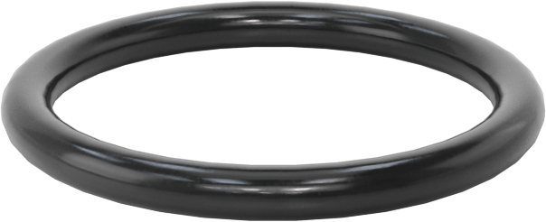 Suya ve Buhara Dayanıklı Yumuşak EPDM O-Rings, 1/16 Kesirli Genişlik, Dash Numarası 016