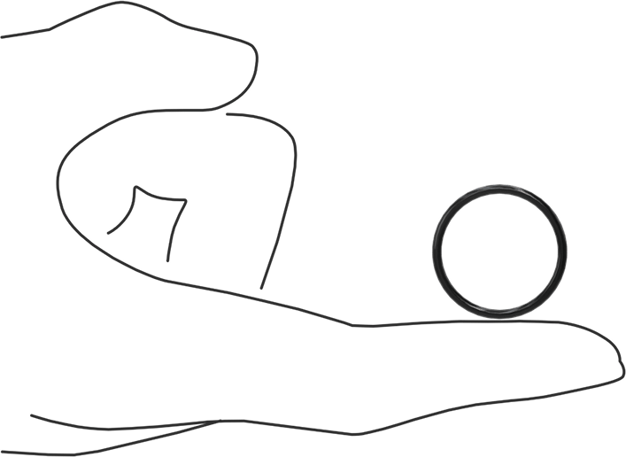 Suya ve Buhara Dayanıklı Yumuşak EPDM O-Rings, 1/16 Kesirli Genişlik, Dash Numarası 020