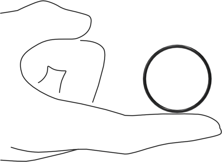 Suya ve Buhara Dayanıklı Yumuşak EPDM O-Rings, 1/16 Kesirli Genişlik, Dash Numarası 027