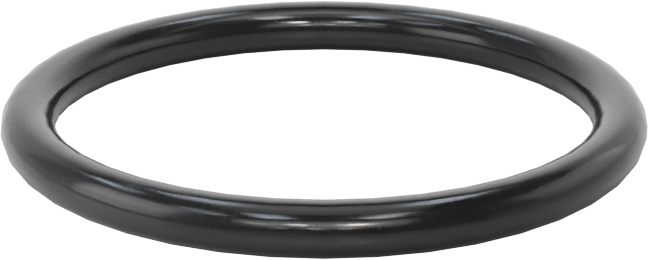 Suya ve Buhara Dayanıklı Yumuşak EPDM O-Rings, 3/32 Kesirli Genişlik, Dash Numarası 121