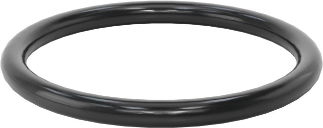 Suya ve Buhara Dayanıklı Yumuşak EPDM O-Rings, 3/32 Kesirli Genişlik, Dash Numarası 122