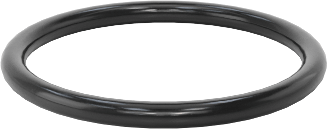 Suya ve Buhara Dayanıklı Yumuşak EPDM O-Rings, 3/32 Kesirli Genişlik, Dash Numarası 123