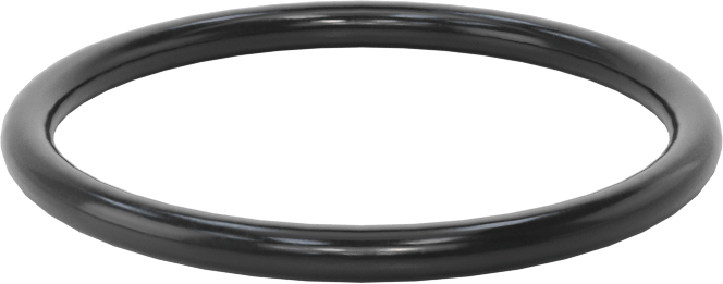 Suya ve Buhara Dayanıklı Yumuşak EPDM O-Rings, 3/32 Kesirli Genişlik, Dash Numarası 124