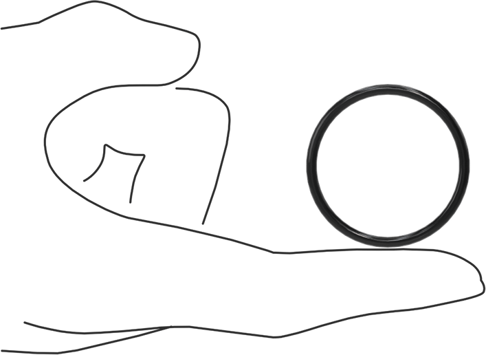 Suya ve Buhara Dayanıklı Yumuşak EPDM O-Rings, 3/32 Kesirli Genişlik, Dash Numarası 126