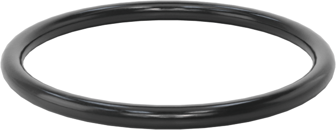 Suya ve Buhara Dayanıklı Yumuşak EPDM O-Rings, 3/32 Kesirli Genişlik, Dash Numarası 126