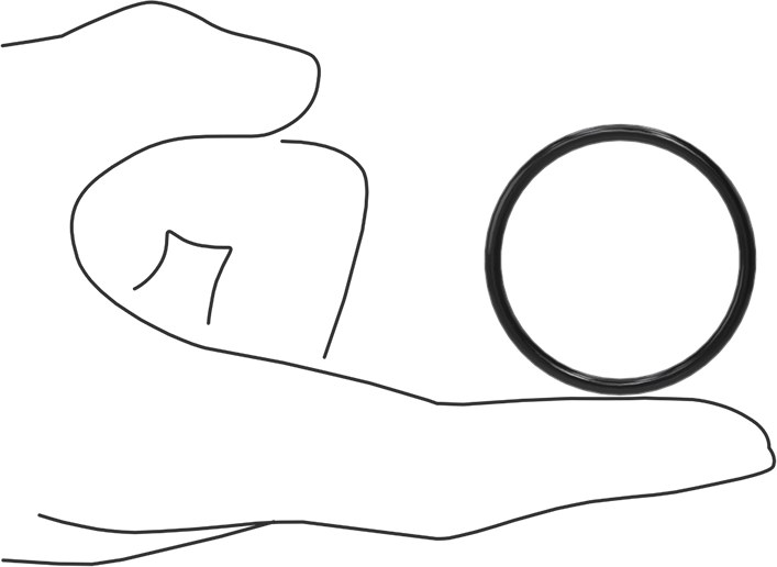 Suya ve Buhara Dayanıklı Yumuşak EPDM O-Rings, 3/32 Kesirli Genişlik, Dash Numarası 127