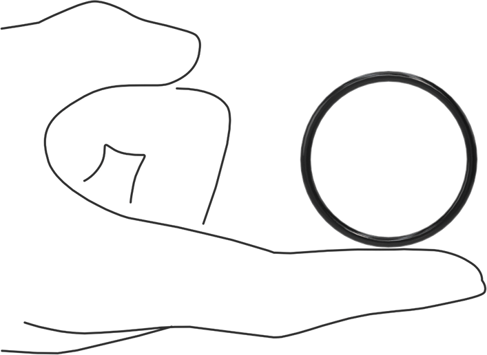 Suya ve Buhara Dayanıklı Yumuşak EPDM O-Rings, 3/32 Kesirli Genişlik, Dash Numarası 128